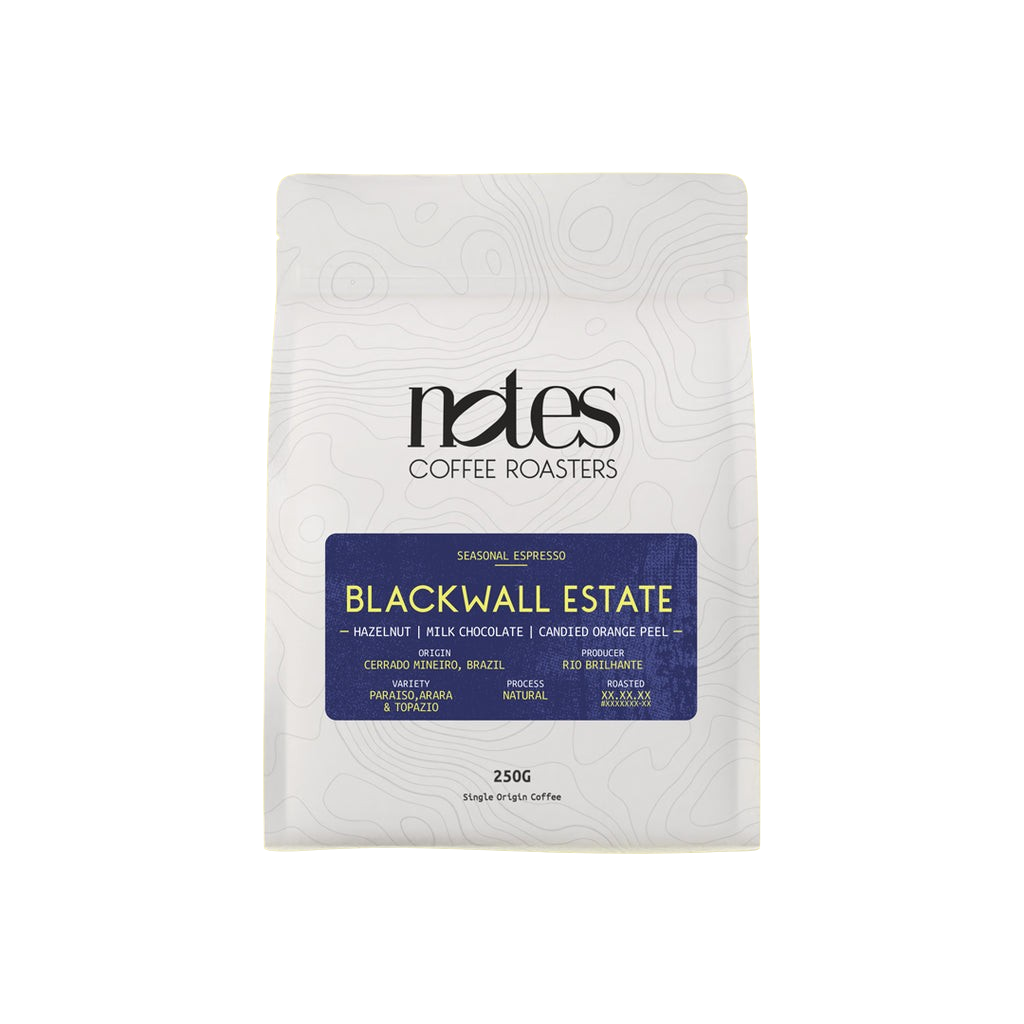 Blackwall Estate Espresso | Notes Coffee