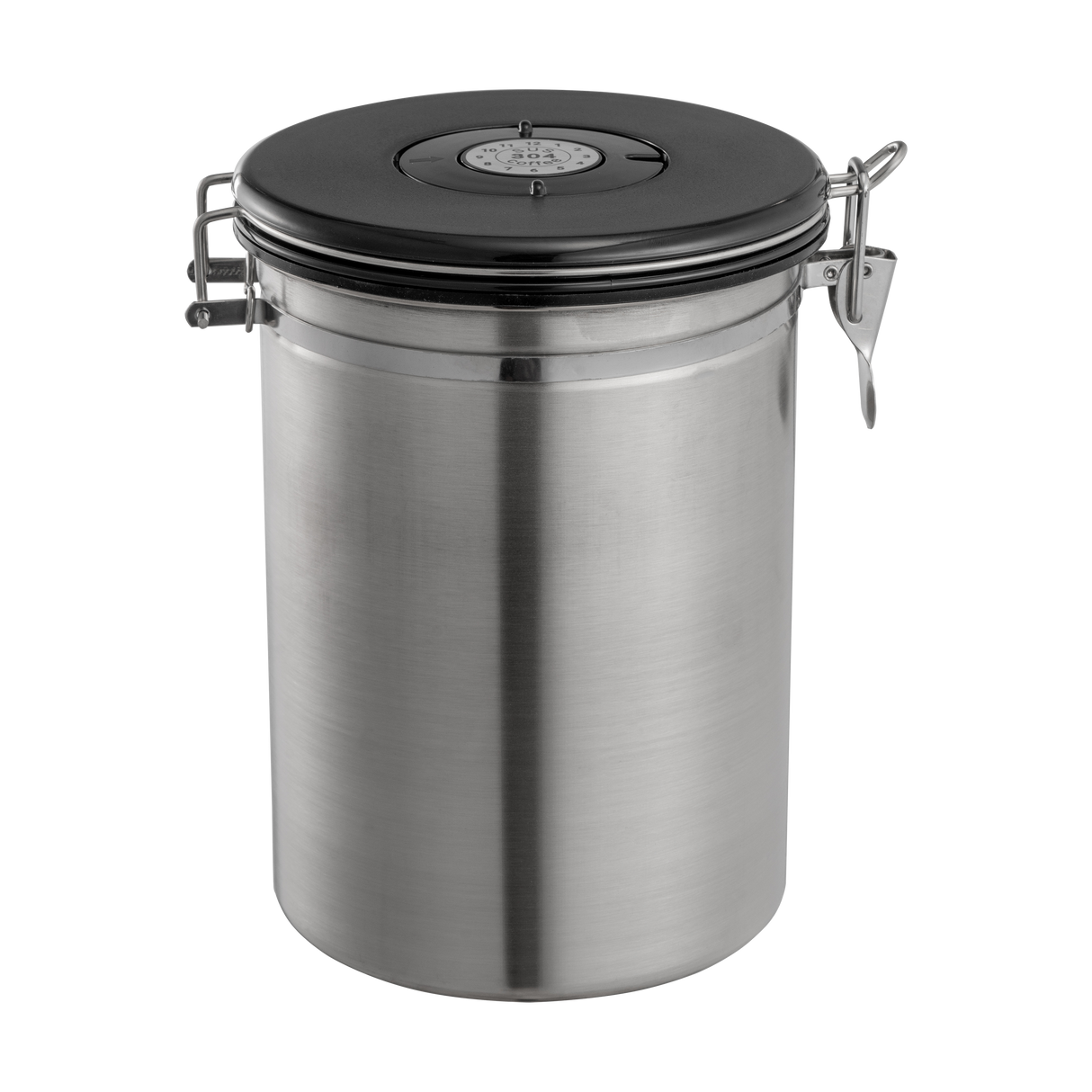 Coffee Bean Canister — Airtight Stainless Steel