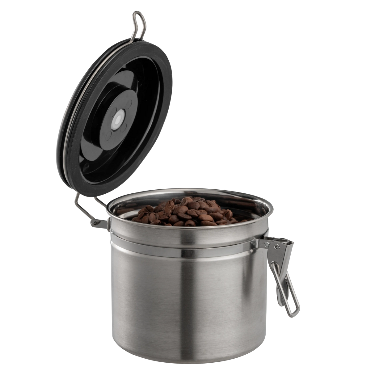 Coffee Bean Canister — Airtight Stainless Steel