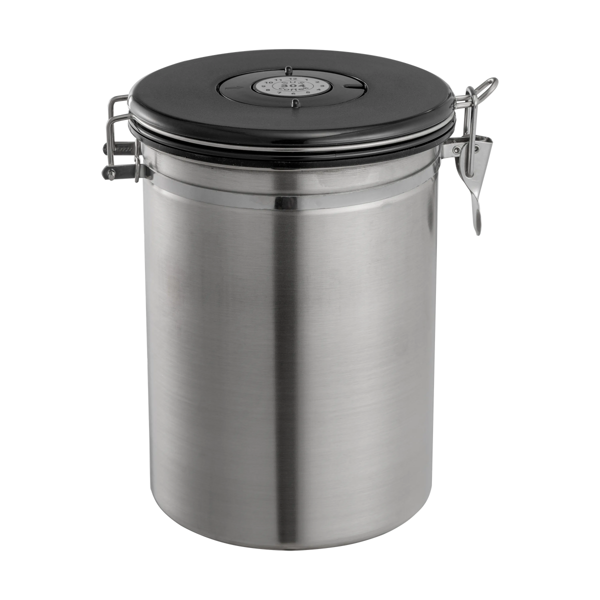 Coffee Bean Canister — Airtight Stainless Steel