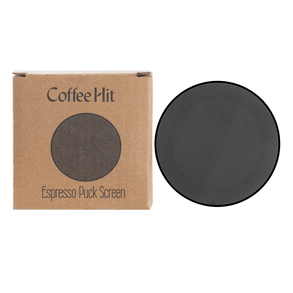 Espresso Puck Screen — 58.5mm Black | Pack of 2