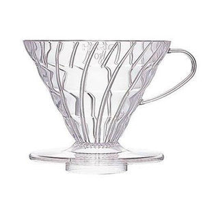 Hario V60 02 Dripper Set with Spiral Ribs for Coffee Brewing