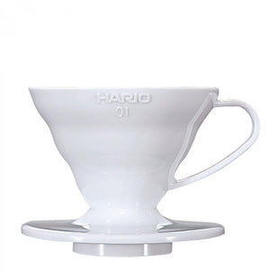 Hario V60 Ceramic Dripper in White for Perfect Home Coffee Brewing
