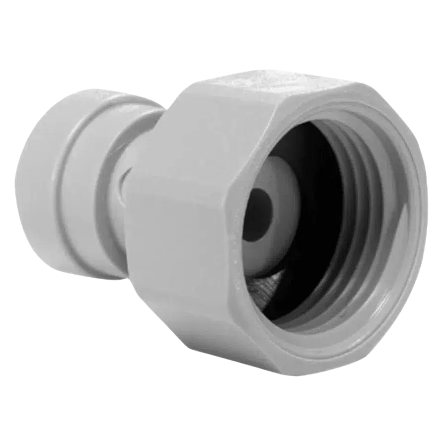 John Guest Female Adaptor 3/8" PF X 3/8" F BSP