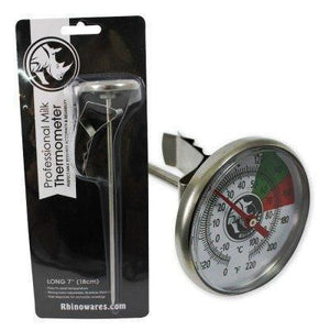 Milk Frothing Thermometer: Rhino Thermometer with Easy-to-Read Dial