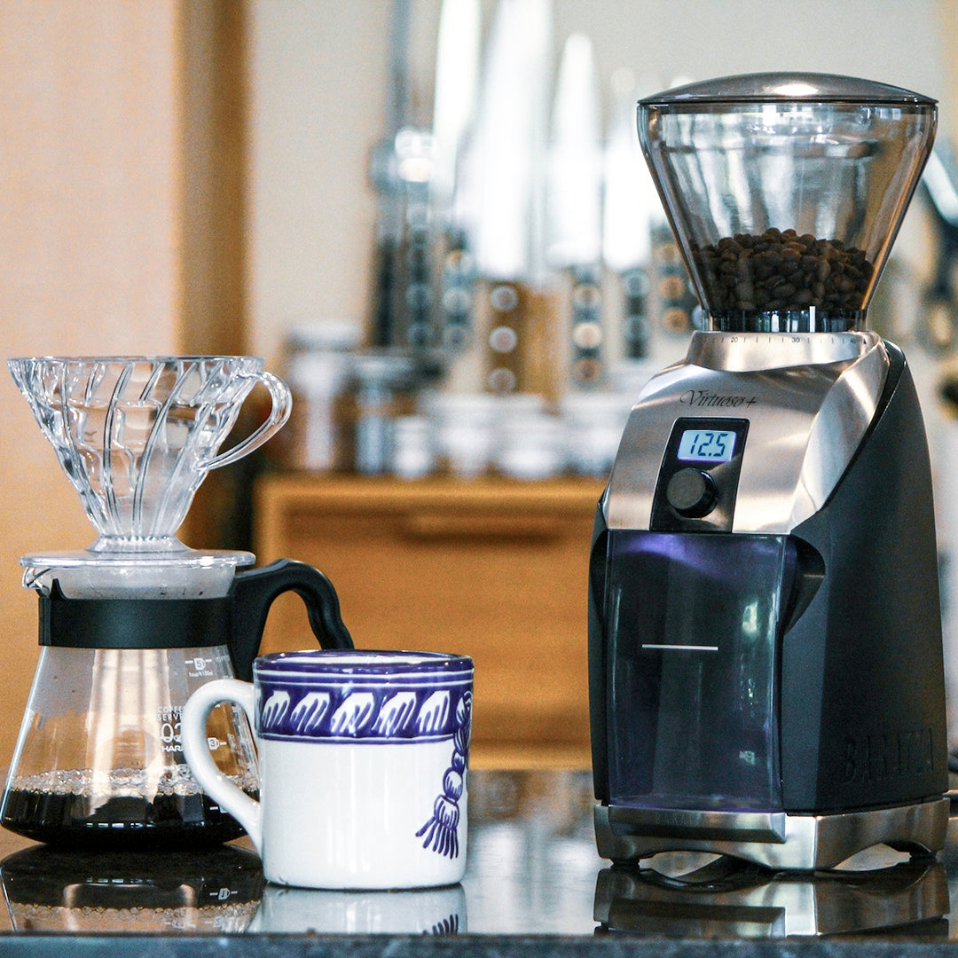 The Baratza Virtuoso - 40 grind settings for the ultimate in coffee choice