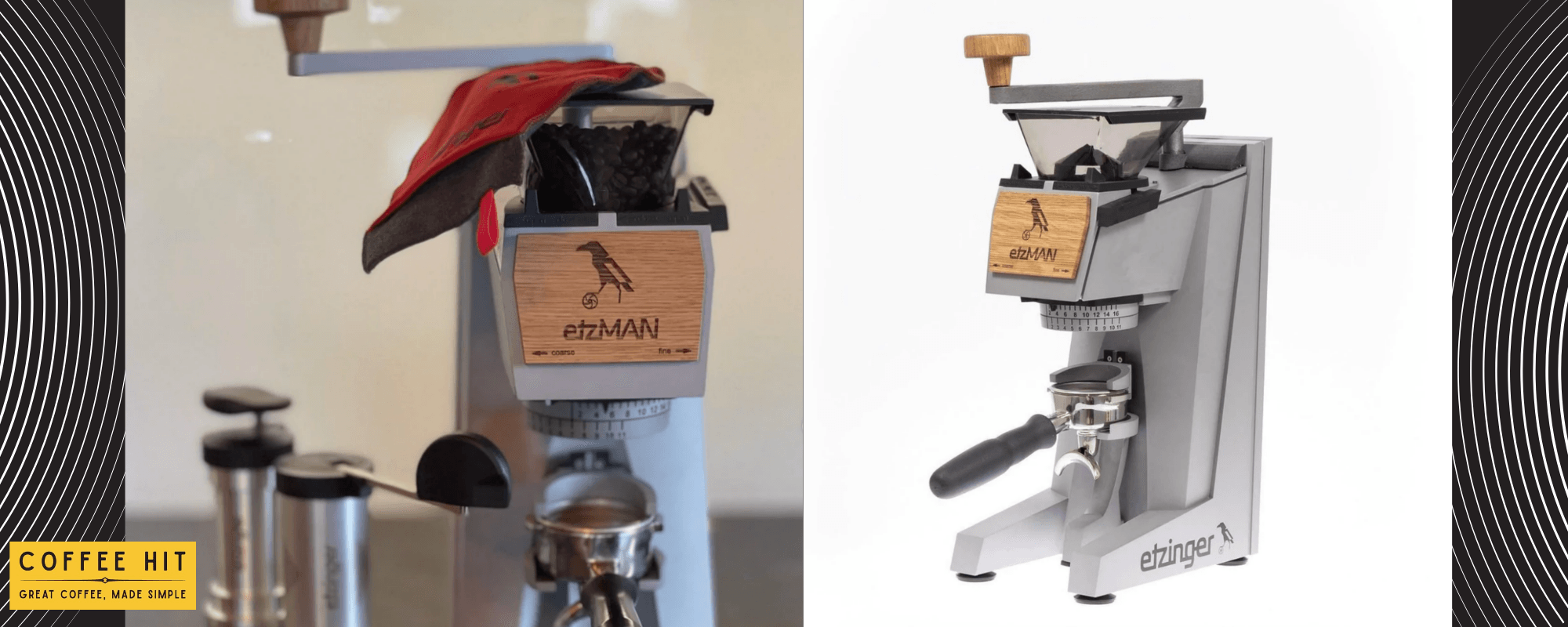 The Etzinger etzMAN grinder has arrived! - Coffee Hit