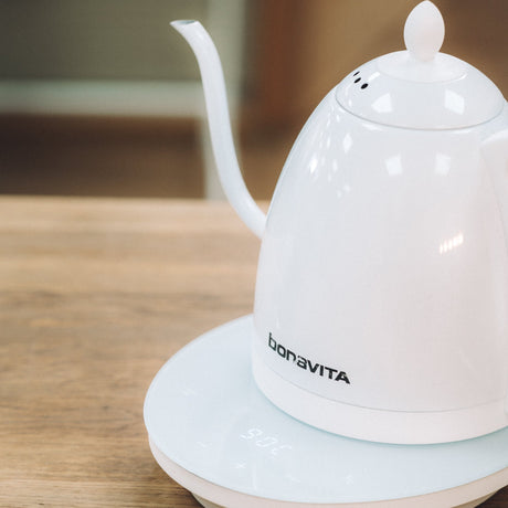 Bonavita Cosmopolitan 1.0L Gooseneck Electric Kettle – Precision Temperature Pour-Over Kettle