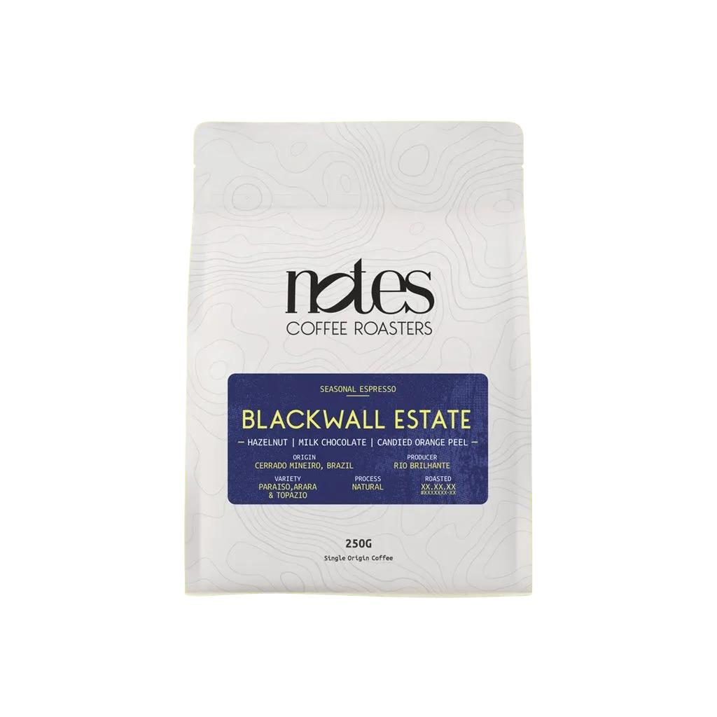 Blackwall Estate Espresso | Notes Coffee