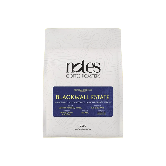 Blackwall Estate Espresso | Notes Coffee