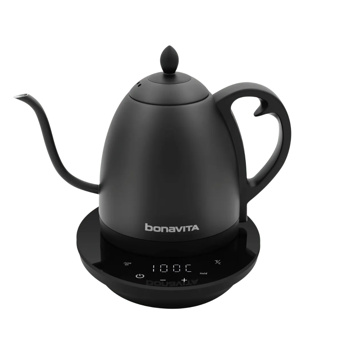 Bonavita Cosmopolitan 1.0L Gooseneck Electric Kettle – Precision Temperature Pour-Over Kettle