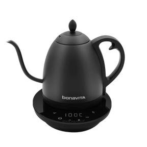 Bonavita Cosmopolitan 1.0L Gooseneck Electric Kettle – Precision Temperature Pour-Over Kettle