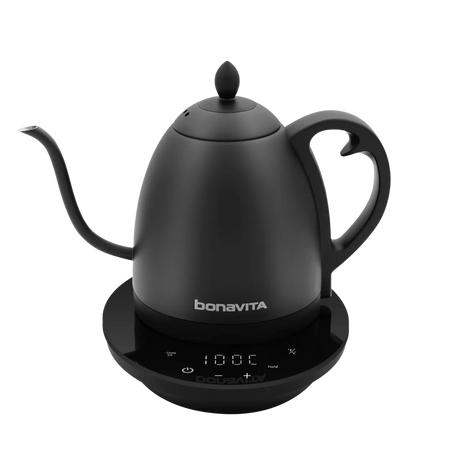 Bonavita Cosmopolitan 1.0L Gooseneck Electric Kettle – Precision Temperature Pour-Over Kettle