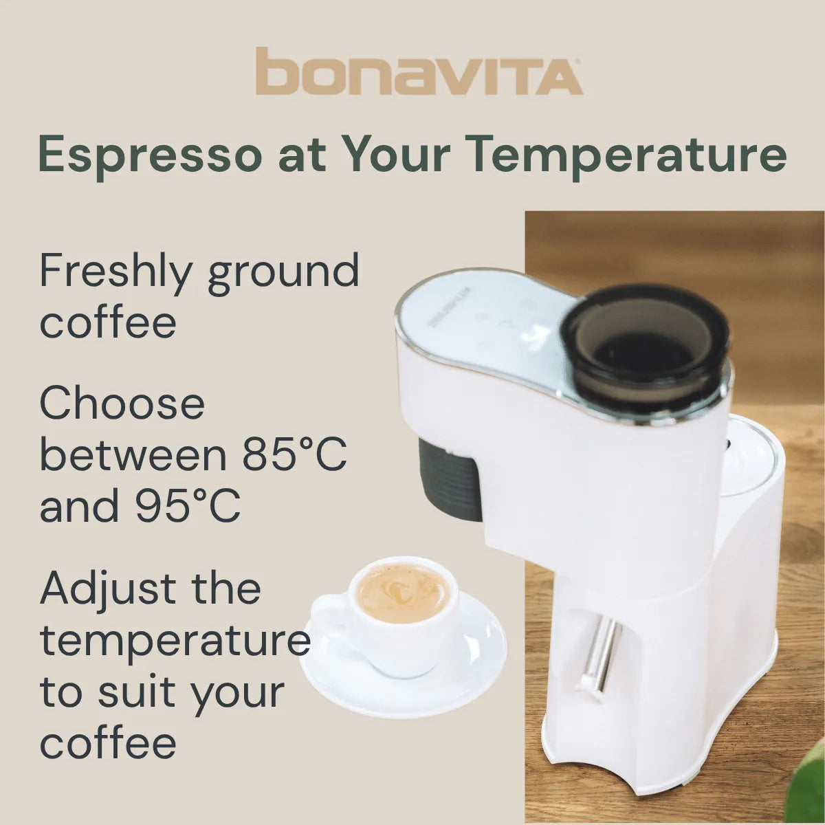 Bonavita Voyager Mini Espresso Machine – Compact Espresso Maker