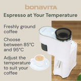 Bonavita Voyager Mini Espresso Machine – Compact Espresso Maker