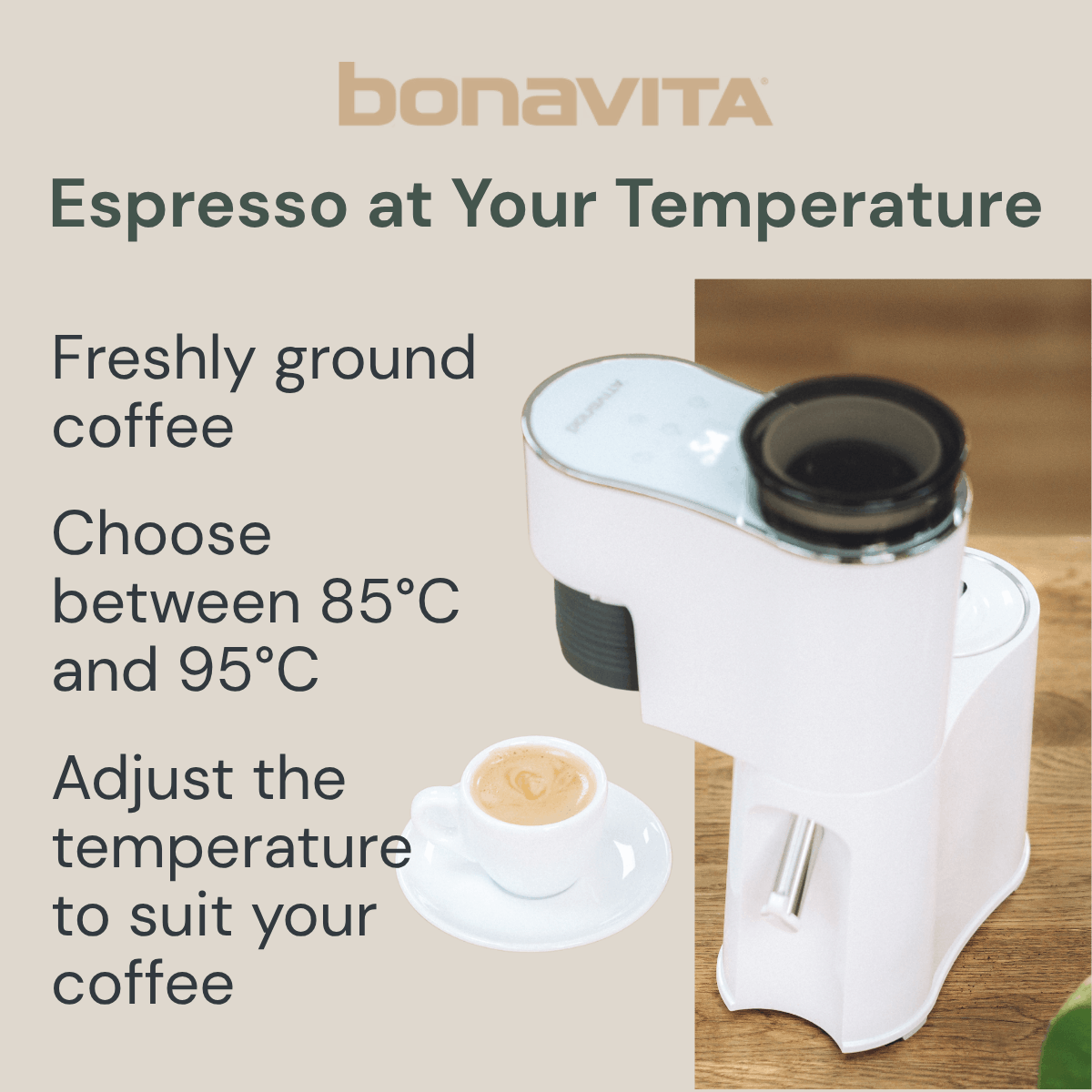 Bonavita Voyager Mini Espresso Machine – Compact Espresso Maker