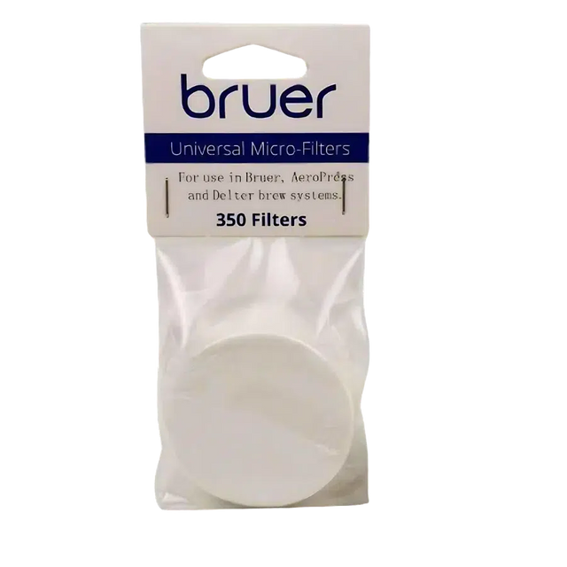 Bruer Cold Drip Paper Filters – 350 Pack (AeroPress Compatible)