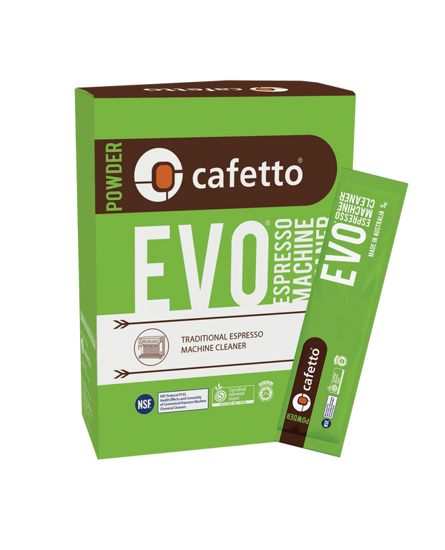 Cafetto EVO Espresso Machine Cleaner – 12 × 5g Sachets