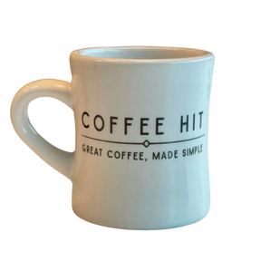 Classic American Diner Mug 10oz with Coffee Hit Logo