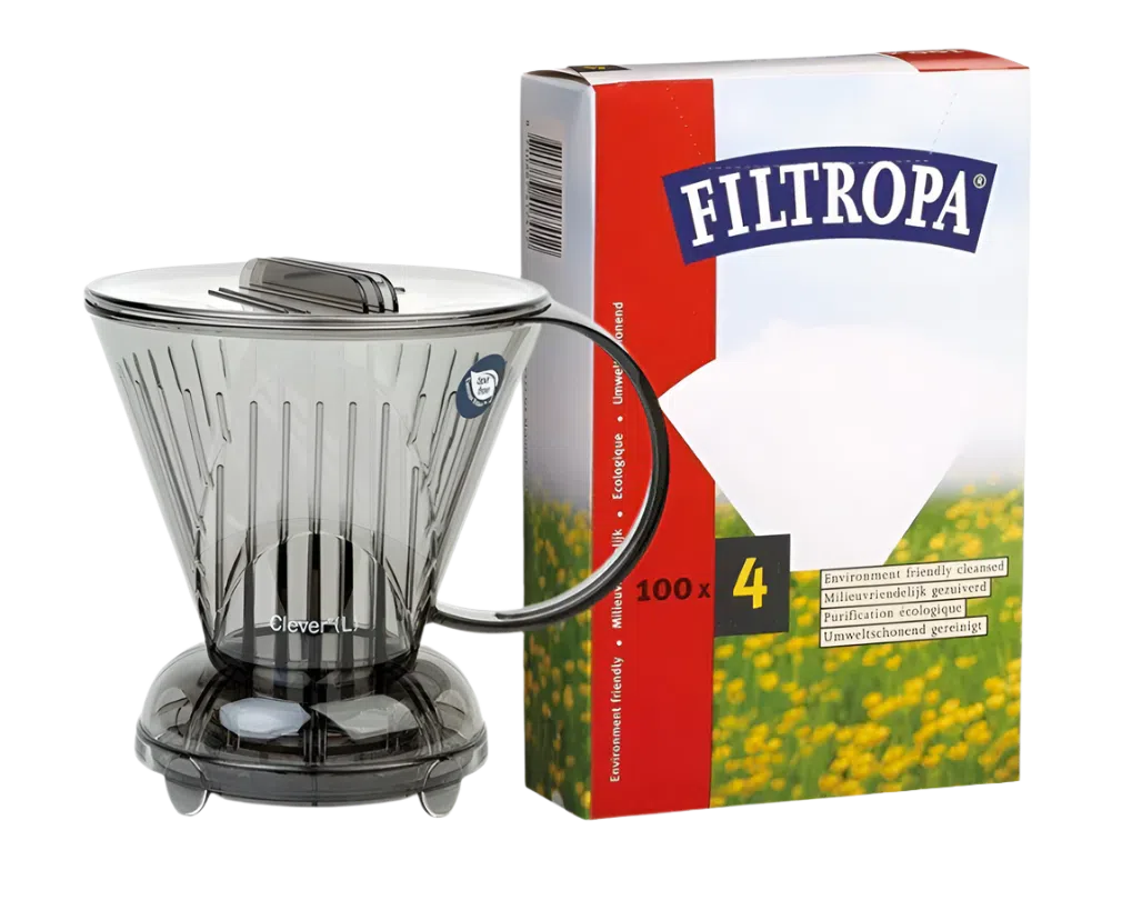 Clever Coffee Dripper with Filtropa Filter Papers Bundle