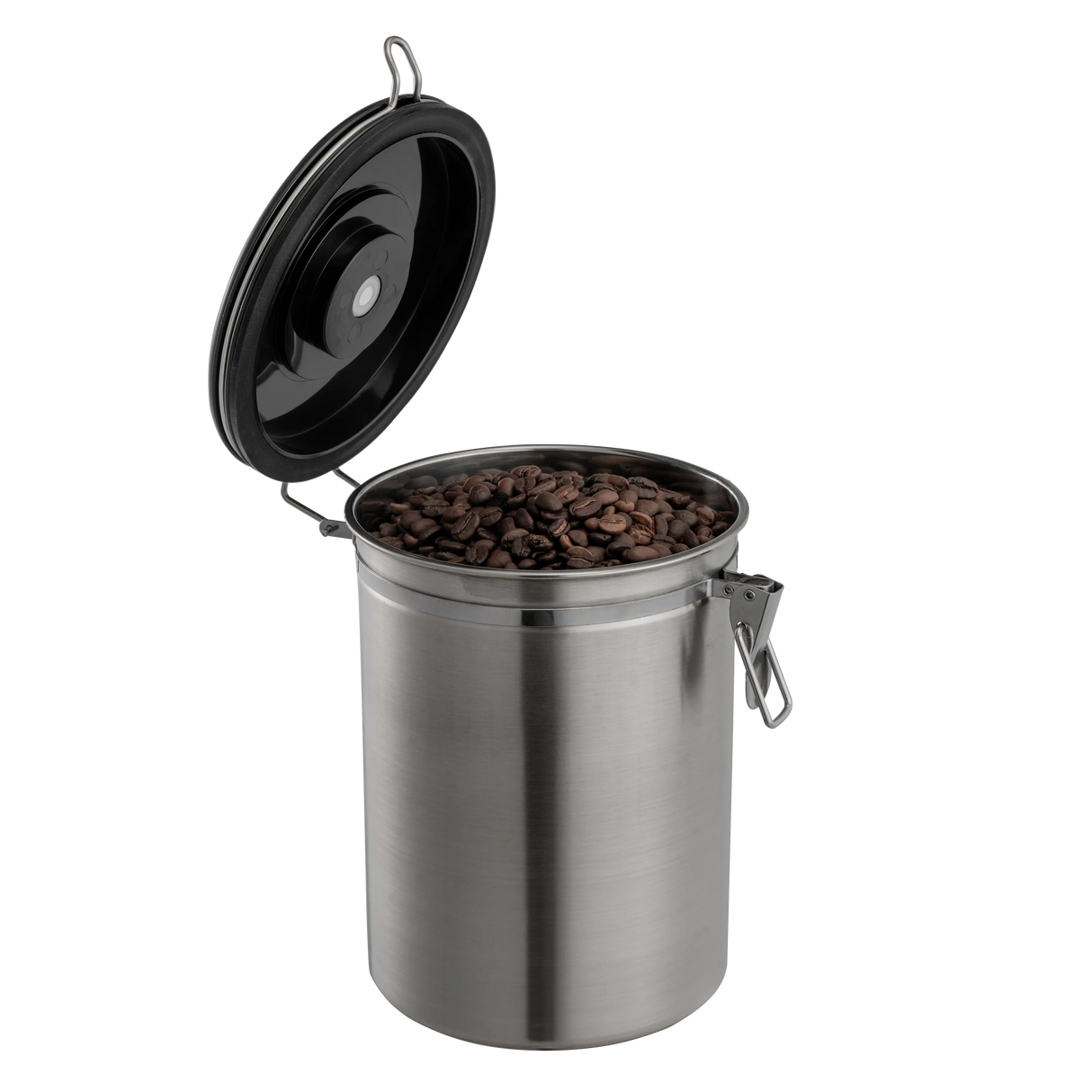 Coffee Bean Canister — Airtight Stainless Steel