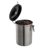 Coffee Bean Canister — Airtight Stainless Steel