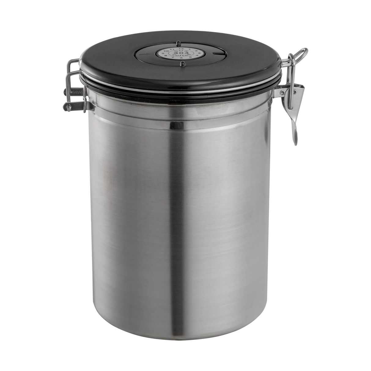 Coffee Bean Canister — Airtight Stainless Steel