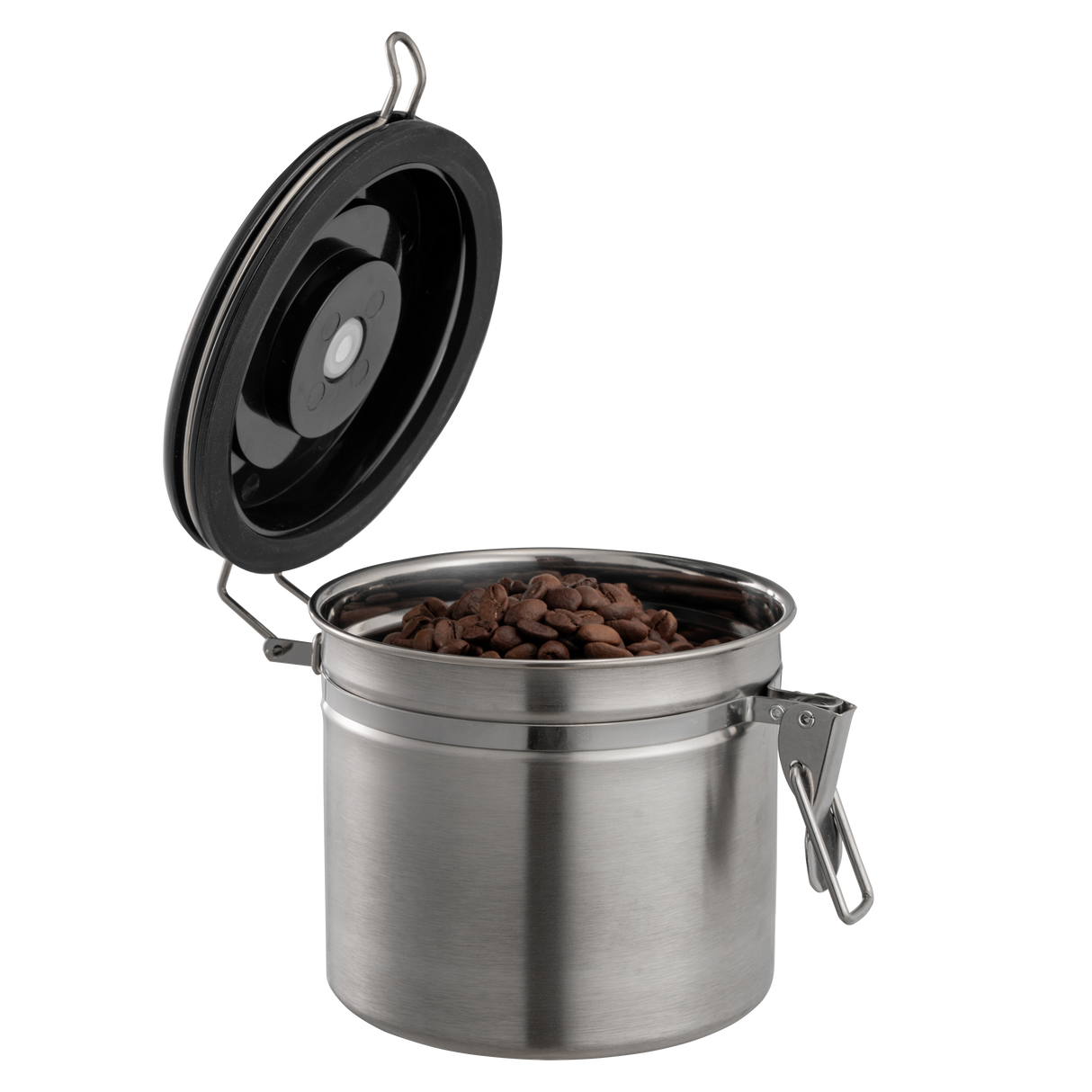 Coffee Bean Canister — Airtight Stainless Steel