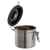 Coffee Bean Canister — Airtight Stainless Steel