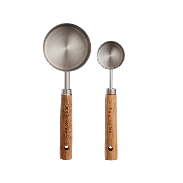 Coffee Bean Scoops — 6g & 30g Set