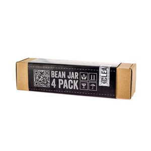 Comandante Glass Bean Jar - 4 Pack