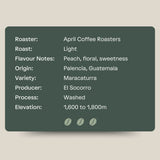 El Socorro by April Coffee Roasters