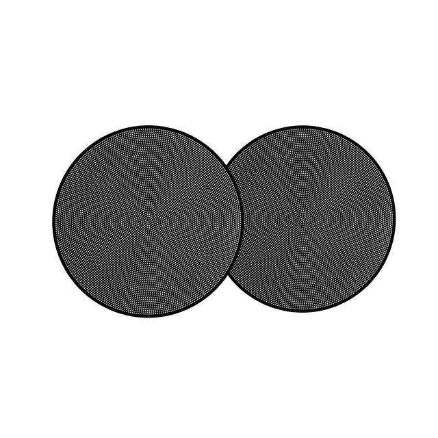 Espresso Puck Screen — 58.5mm Black | Pack of 2