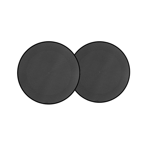 Espresso Puck Screen — 58.5mm Black | Pack of 2