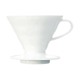 Hario V60 White Pour-Over Coffee Dripper