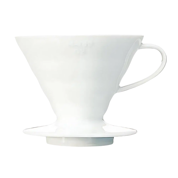 Hario V60 White Pour-Over Coffee Dripper