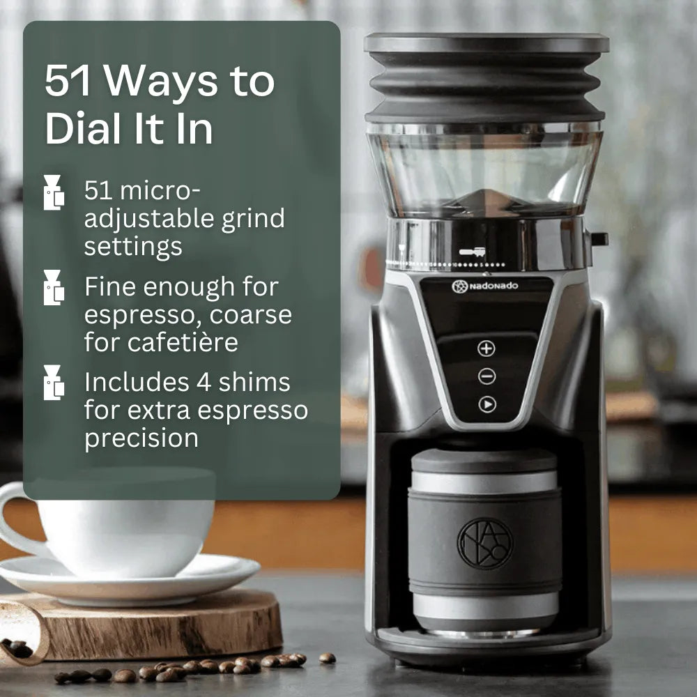 NadoNado Coffee Grinder – Single Dose