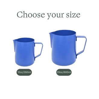 Rhino Stealth Blue Milk Pitcher - 2 Sizes
