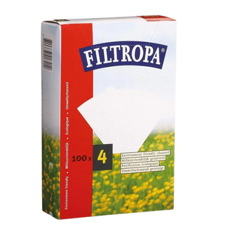 Premium Size 4 Coffee Filter Papers for Drip Brewing