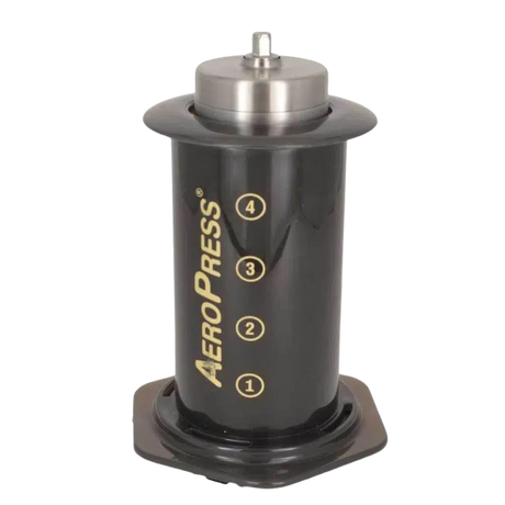 Rhino Coffee Gear Compact Hand Grinder with AeroPress Adapter