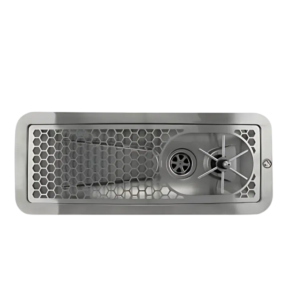 Rhino Coffee Gear Recessed Pitcher Rinser 600mm with Spin Jet