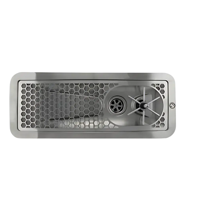 Rhino Coffee Gear Recessed Pitcher Rinser 600mm with Spin Jet