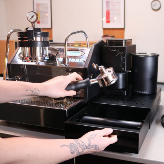 Rhino Coffee Knock Drawer - Black