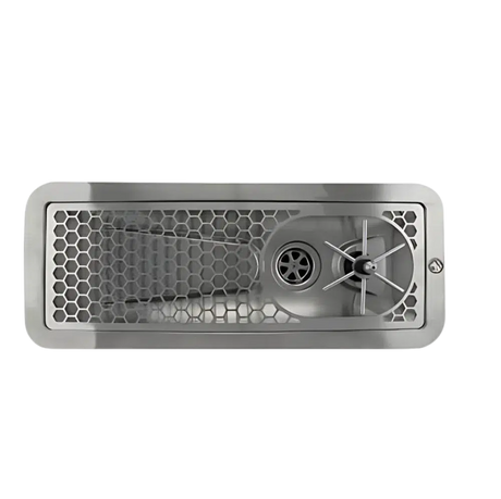 Rhino Coffee Gear Recessed Pitcher Rinser 600mm with Spin Jet