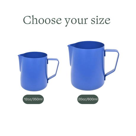 Rhino Stealth Blue Non-Stick Milk Pitcher