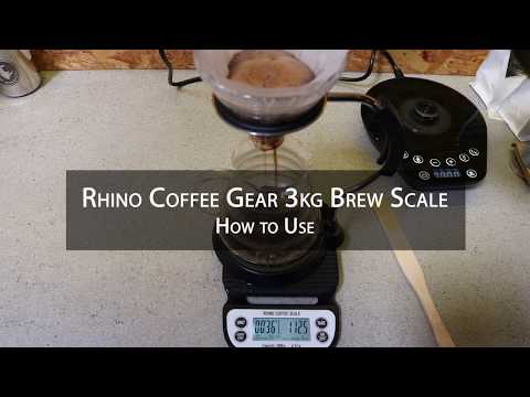 Rhino Coffee Gear Brewing Scale – 3kg