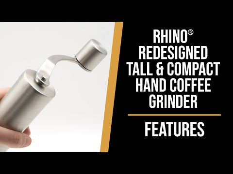Rhino Coffee Gear Compact Hand Grinder with AeroPress Adapter